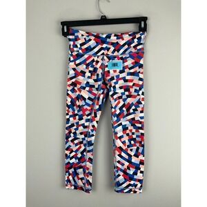 Lululemon Crop Leggings‎ Women's 4 Geometric Print Capri RN106259